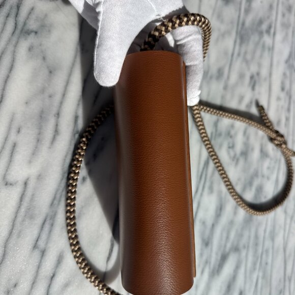 🇧🇷 - Leggieri Wood & Leather Crossbody Bag - Picture 7 of 10